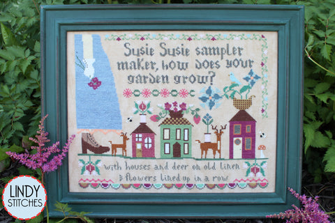 Lindy Stitches ~ Susie Susie Samplermaker