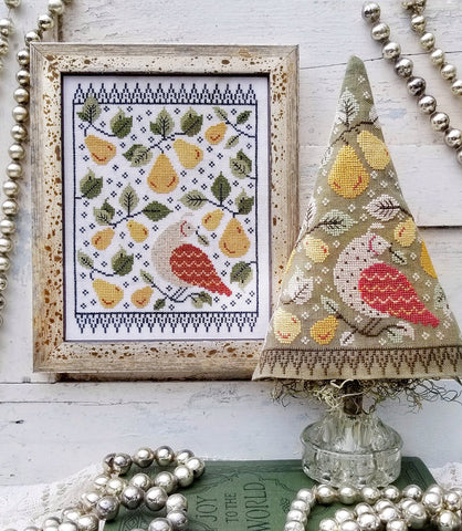 hello from Liz Matthews ~ First Day Of Christmas Sampler& Tree