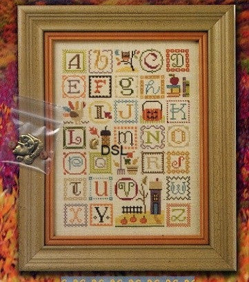 Lizzie Kate Charts ~ Autumn Alphabet w/embs