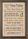 Lizzie Kate Charts ~ How To Be A Mean Mother