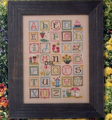 Lizzie Kate Charts ~ Summer Alphabet w/embs