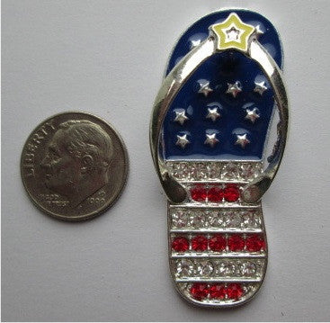 Needle Minder ~ Patriotic Flip Flop