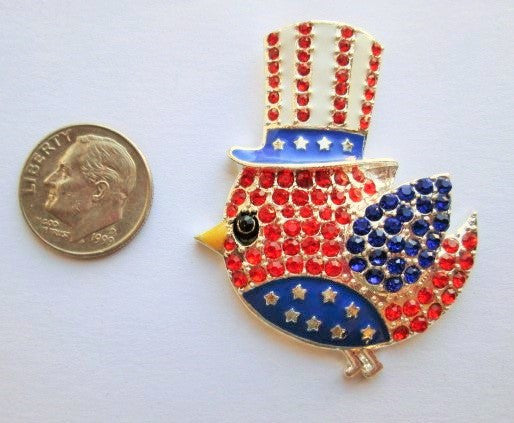 Needle Minder ~ Uncle Sam Birdie