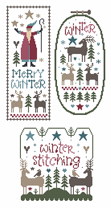 Marjorie Massey ~ Wish You a Merry Winter (three charts)