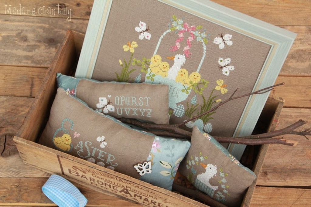 Madame Chantilly ~ Basket of Chicks