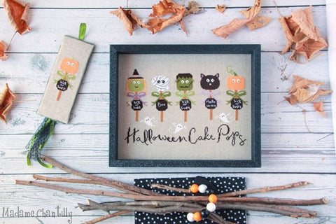 Madame Chantilly ~ Halloween Cake Pops