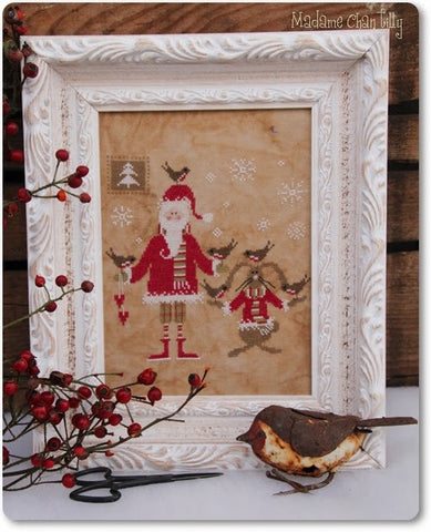 Madame Chantilly ~ Santa & the Little Birds