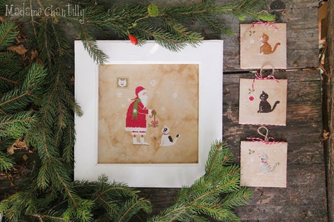 Madame Chantilly ~ Santa And The Cat