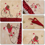 Madame Chantilly ~ Santa on the Bike