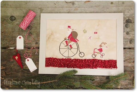 Madame Chantilly ~ Santa on the Bike