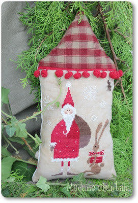 Madame Chantilly ~ Santa with His Helper (Red)