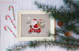 Madame Chantilly ~ Santa on a Vespa