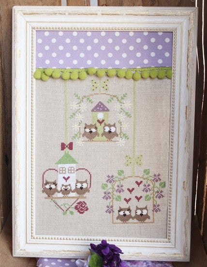 Madame Chantilly ~ Spring Owls