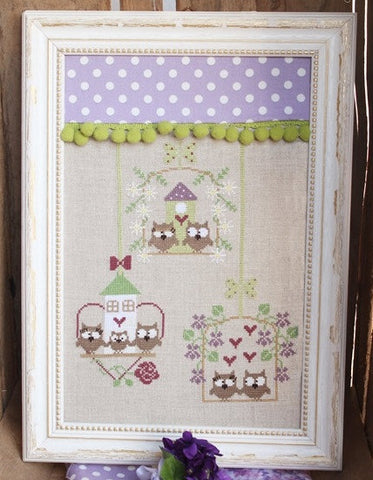 Madame Chantilly ~ Spring Owls