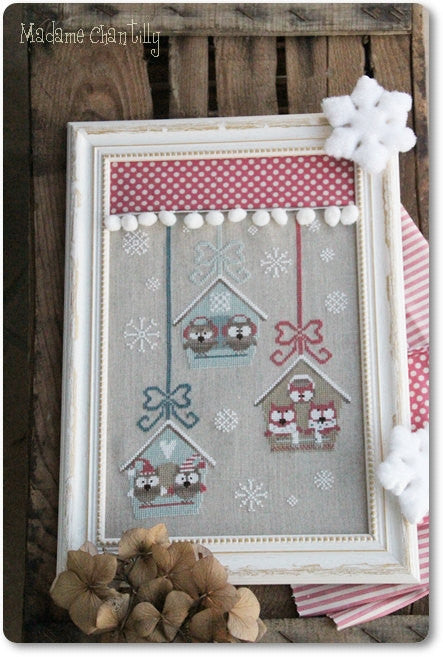 Madame Chantilly ~ Winter Owls