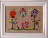 Mani di Donna ~ Spring Birdhouse w/button