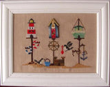 Mani di Donna ~ Summer Birdhouse w/button