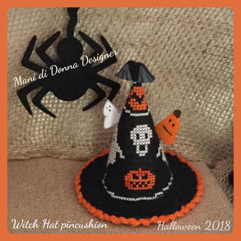 Mani di Donna ~ Witch Hat Pincushion