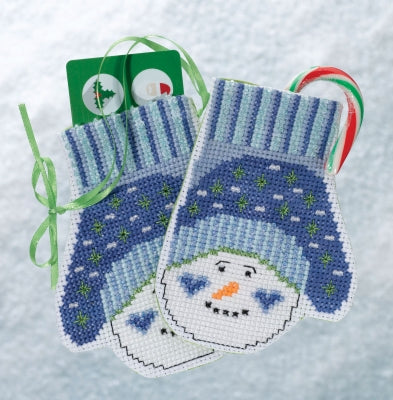 Mill Hill Kits ~ Snowman Mittens (2018)