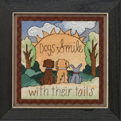 Mill Hill Kits ~ Dogs Smile