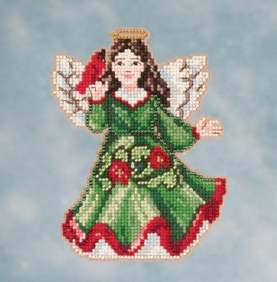Mill Hill Kits ~ Jim Shore Angel with Cardinal