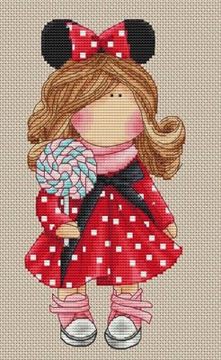 Les Petites Croix De Lucie ~ Minnie Mouse