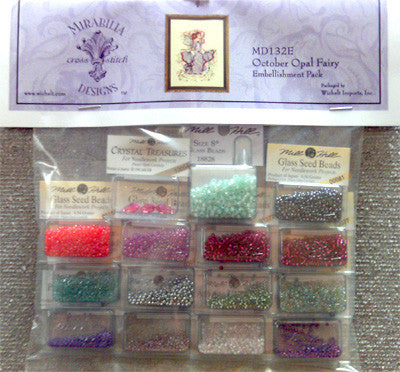 Mirabilia ~ October Opal Fairy Emb. Pack