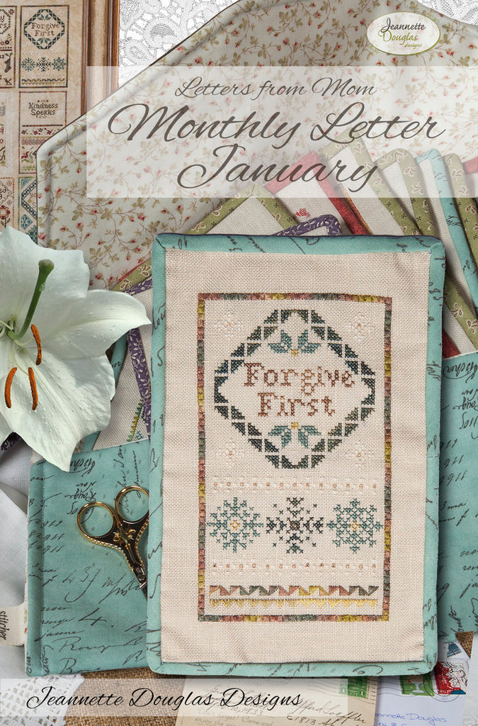 Jeanette Douglas Designs ~ Letters From Mom ~ January