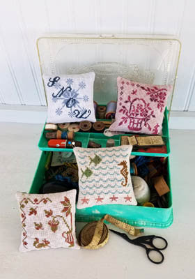 Midnight Stitching - Pincushion Seasons