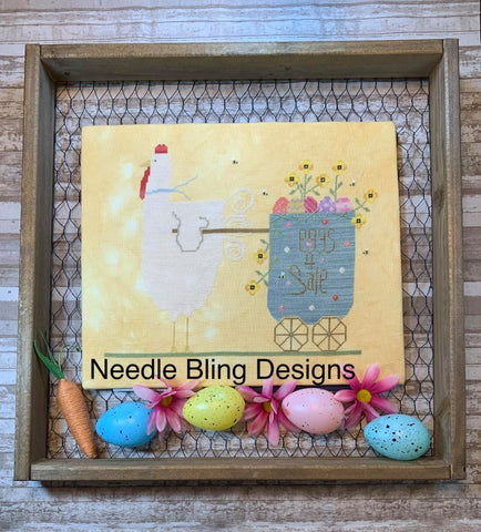 Needle Bling Designs ~ Spring Chicken