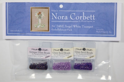 Nora Corbett/Mirabilia ~ Angel White Trumpet Emb. Pack