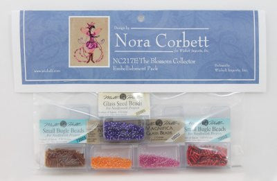 Nora Corbett/Mirabilia ~ Black Forest Pixies ~ The Blossom Collector Emb. Pack