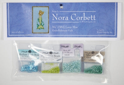 Nora Corbett/Mirabilia ~  Luce Mia Emb. Pack ~ La Petite Mermaids Collection