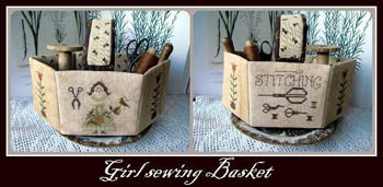 Nikyscreations ~ Girl Sewing Basket