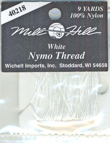 Nymo Thread - White - 9 yards