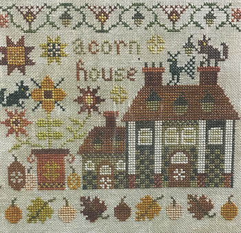 Pansy Patch Stitchery ~ Acorn House