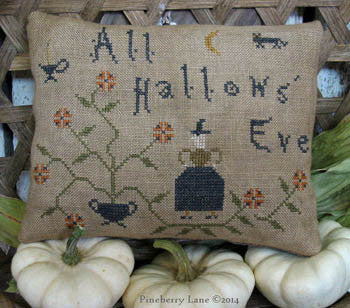 Pineberry Lane ~ All Hallows Eve Pinkeep Pillow