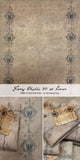 The Primitive Hare ~ 40ct Fancy Skulls Linen   *LIMITED # AVAILABLE!