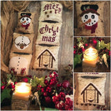 The Primitive Hare ~ Merry Ornaments