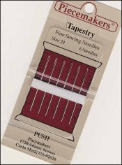 Piecemakers Needles ~ Tapestry Size 22 ~ 6pk