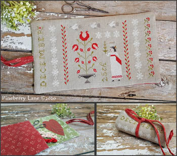 Pineberry Lane ~ Christmastime Sewing Roll