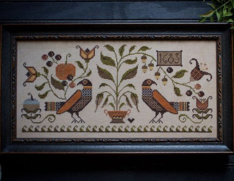 Plum Street Samplers ~ Autumn Fraktur
