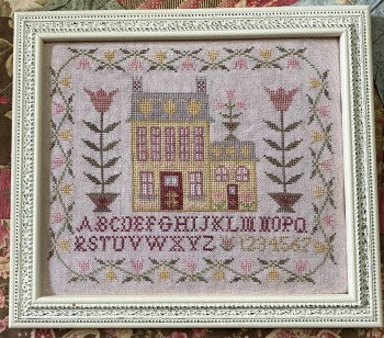Pansy Patch Stitchery ~ Tulip House Sampler