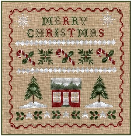 Plum Pudding Needleart ~ Candy Candy Lane
