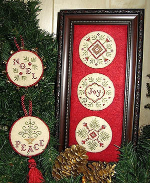 Plum Pudding Needleart ~ Home For The Holidays