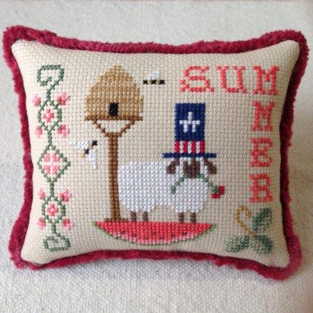 Plum Pudding Needleart ~ Plum Petite Seasons Collection - Summer