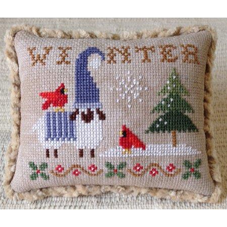 Plum Pudding Needleart ~ Plum Petite Seasons Collection - Winter