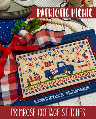 Primrose Cottage Stitches ~  Patriotic Picnic