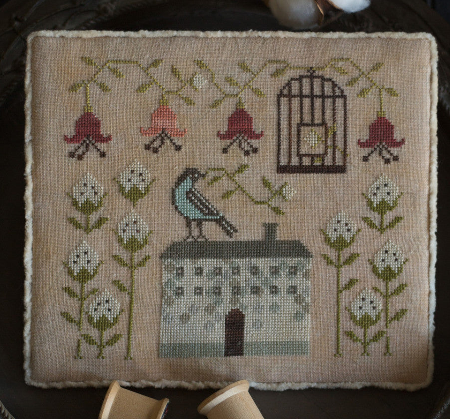 Plum Street Samplers ~ Cotton Bird