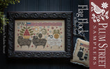 Plum Street Samplers ~ Flag Flock & Sheep Keep